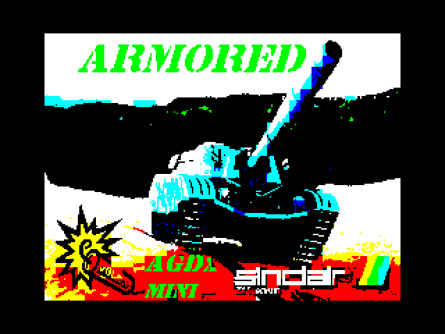 Armored image, screenshot or loading screen