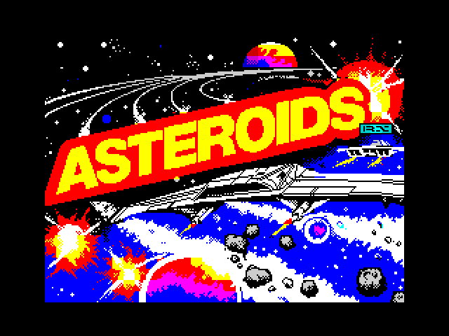Asteroids RX image, screenshot or loading screen