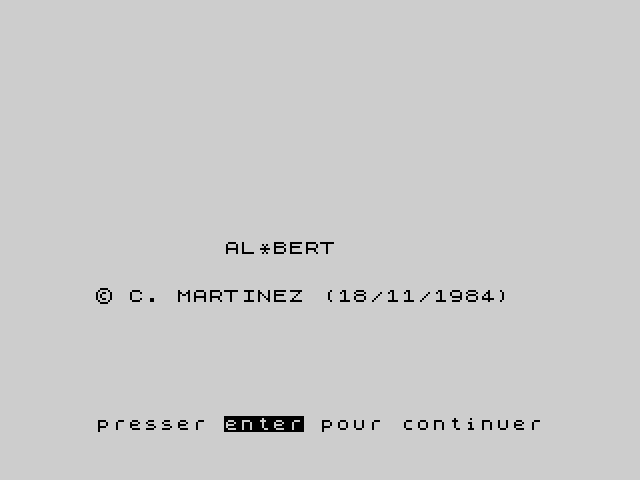 Al'Bert image, screenshot or loading screen