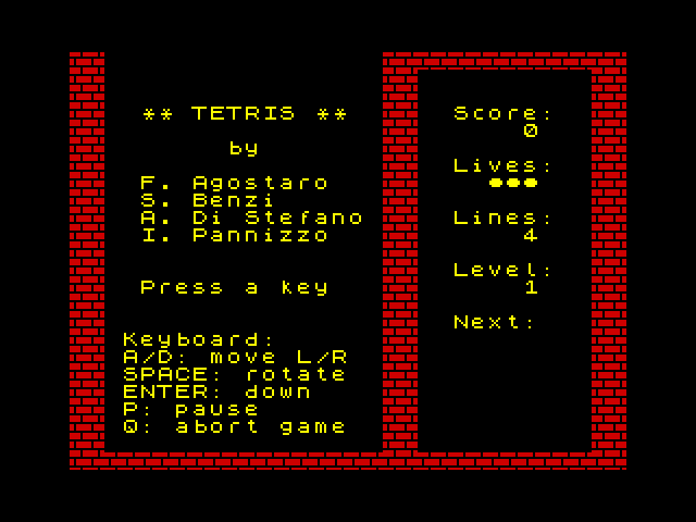Tetris image, screenshot or loading screen