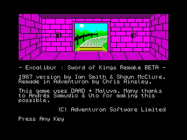 Excalibur: Sword of Kings Remake image, screenshot or loading screen