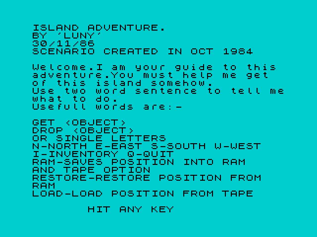 [CSSCGC] Island Adventure image, screenshot or loading screen