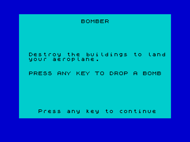Bomber image, screenshot or loading screen