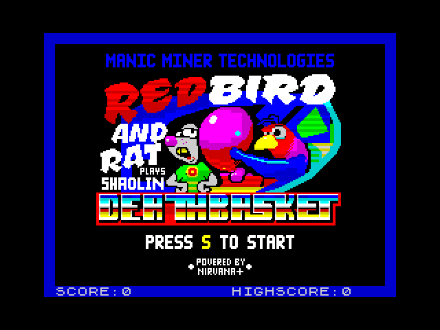 Redbird and Rat plays shaolin deathbasket image, screenshot or loading screen