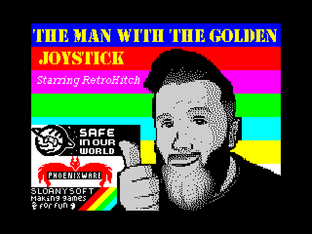 The Man with the Golden Joystick - featuring RetroHitch image, screenshot or loading screen