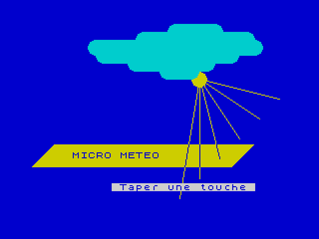 Micro Météo image, screenshot or loading screen