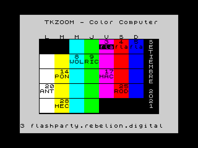 tkZoom+ Calendar image, screenshot or loading screen