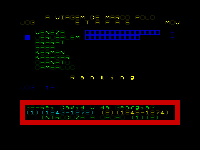 A Viagem de Marco Polo image, screenshot or loading screen