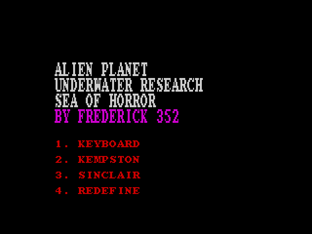Alien Planet Underwater Research Sea of Horror image, screenshot or loading screen