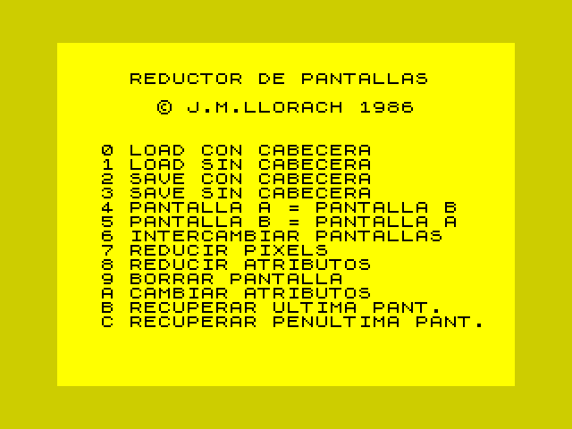 Reductor de Pantallas image, screenshot or loading screen