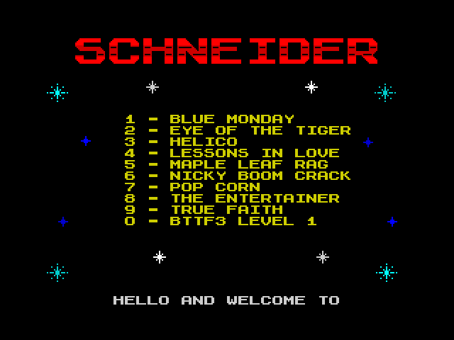 Schneider image, screenshot or loading screen