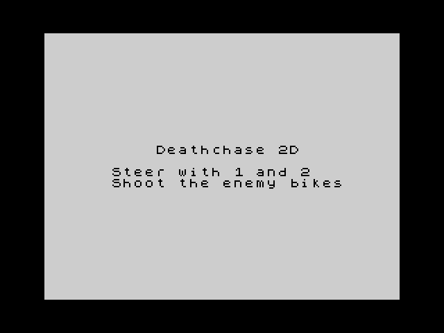 [CSSCGC] 2D Deathchase image, screenshot or loading screen