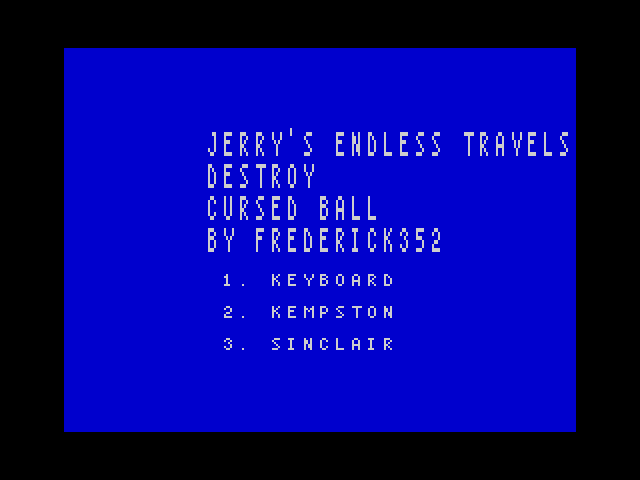 Jerry's Endless Travels: Destroy Cursed Ball image, screenshot or loading screen