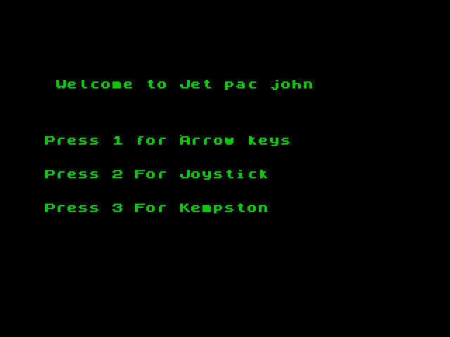 Jet Pac John image, screenshot or loading screen
