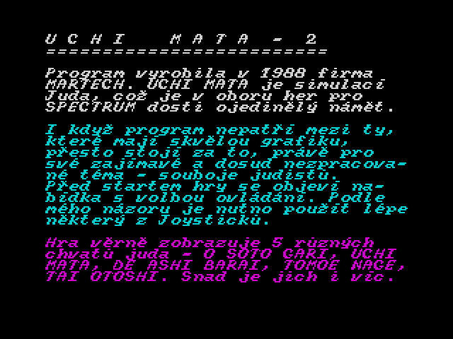 Informace pro majitele ZX Spectrum 9 image, screenshot or loading screen