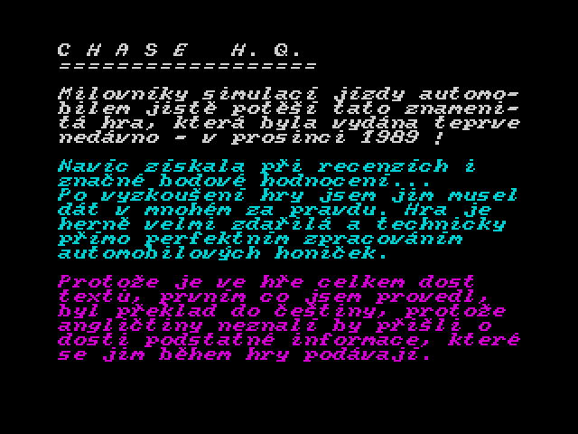Informace pro majitele ZX Spectrum 17 image, screenshot or loading screen
