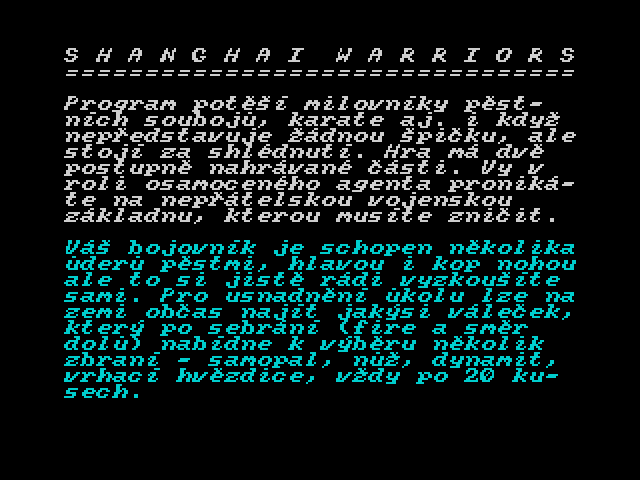 Informace pro majitele ZX Spectrum 19 image, screenshot or loading screen