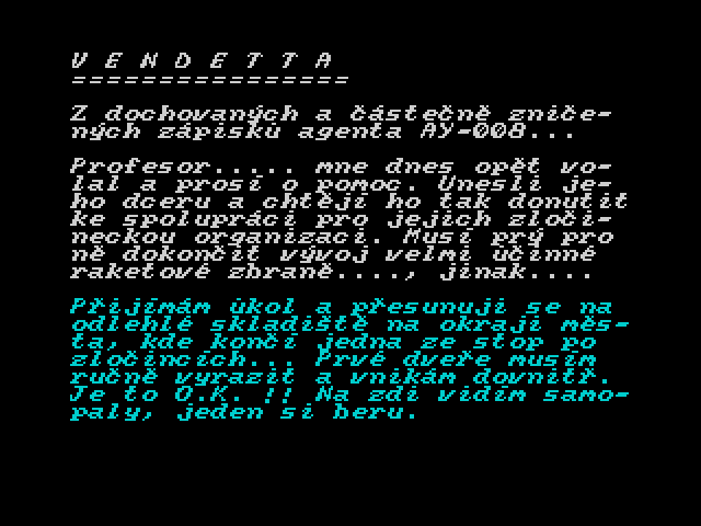 Informace pro majitele ZX Spectrum 23 image, screenshot or loading screen