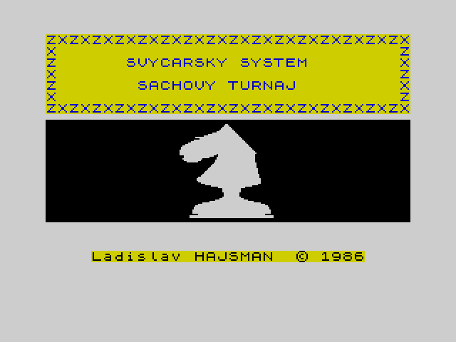 Švýcarský systém šachový turnaj image, screenshot or loading screen
