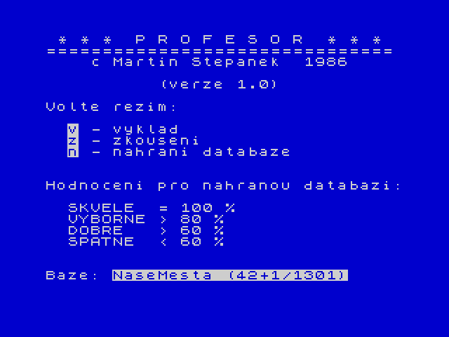 Profesor image, screenshot or loading screen