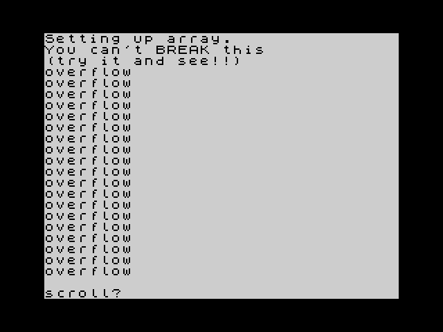 Spectrum Error Handling image, screenshot or loading screen