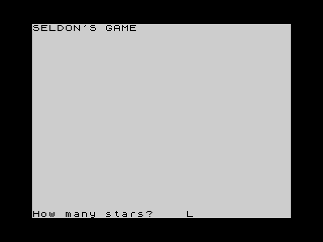 Seldon's Game image, screenshot or loading screen