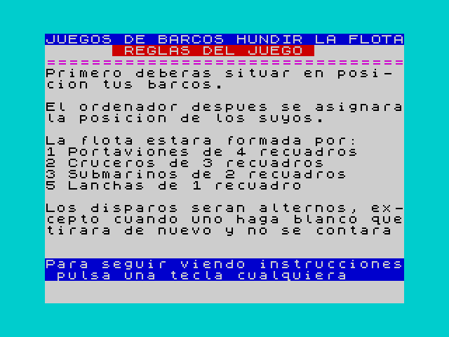 Juego de Barcos image, screenshot or loading screen