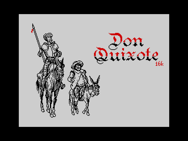 Don Quixote 16K image, screenshot or loading screen