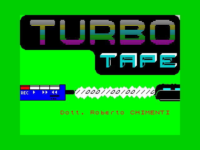 Turbo Tape image, screenshot or loading screen