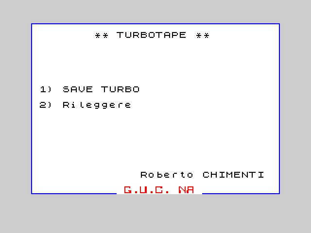Turbo Tape image, screenshot or loading screen