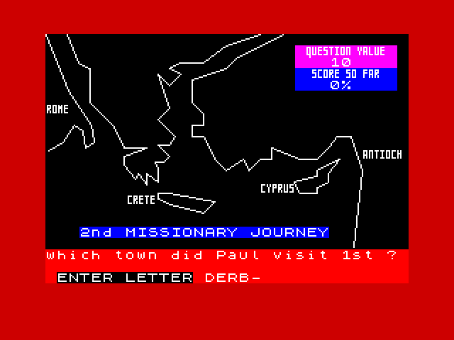 Paul's Second Missionary Journey image, screenshot or loading screen
