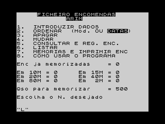 Ficheiro Encomendas image, screenshot or loading screen