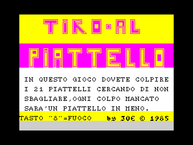 Tiro al Piattello image, screenshot or loading screen