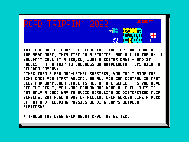 WOOT! Tape Magazine issue #6 - ZXMAS 2022 Edition image, screenshot or loading screen