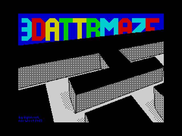 3D ATTR Maze image, screenshot or loading screen