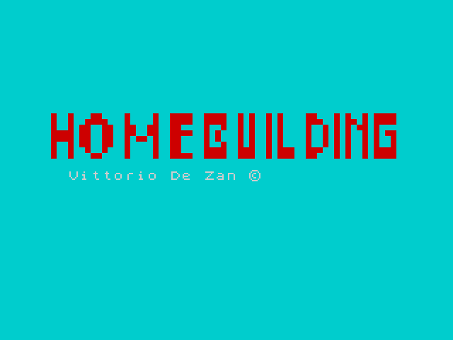 Homebuilding image, screenshot or loading screen