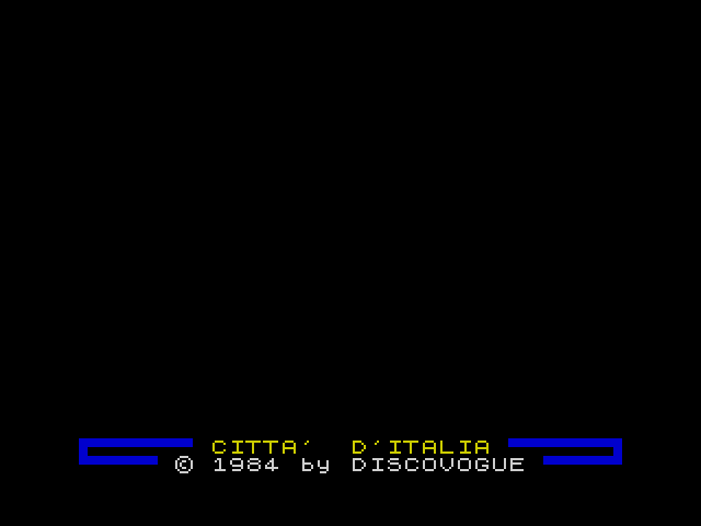 Citta' D'Italia image, screenshot or loading screen