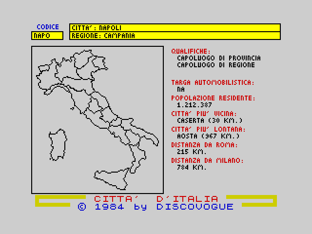 Citta' D'Italia image, screenshot or loading screen