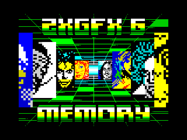 ZXGFX #6 Memory image, screenshot or loading screen