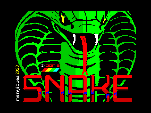 ZX Snake image, screenshot or loading screen