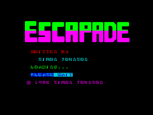 Escapade image, screenshot or loading screen