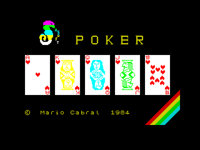 Spectrum Poker image, screenshot or loading screen
