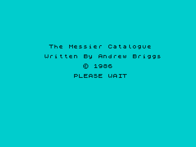 The Messier Catalogue image, screenshot or loading screen