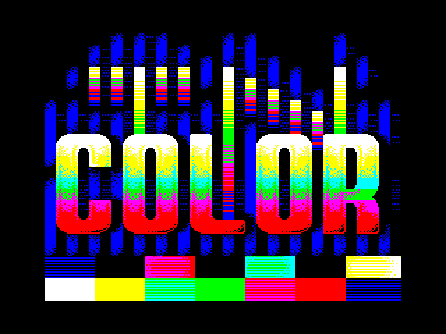 In Color image, screenshot or loading screen