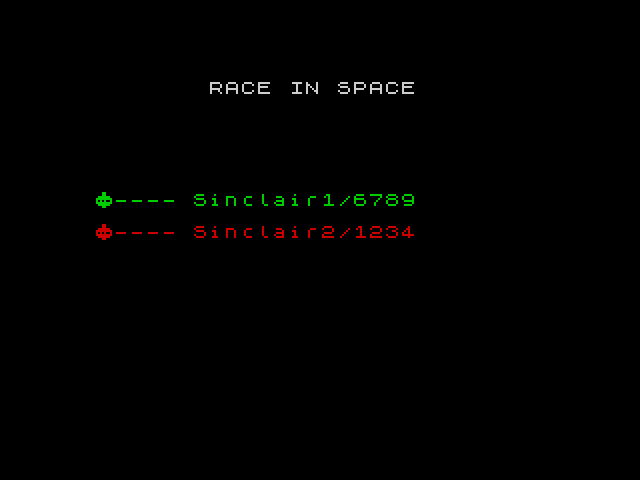 [CSSCGC] Space Race image, screenshot or loading screen