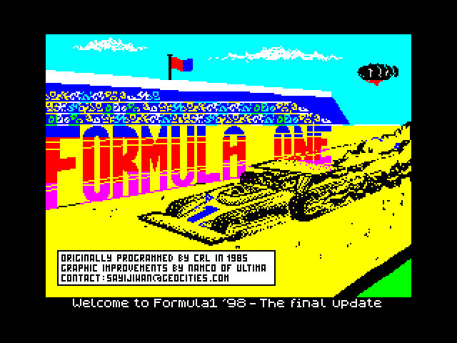 [MOD] Formula One image, screenshot or loading screen