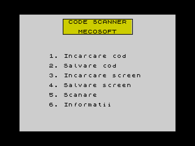Code Scanner image, screenshot or loading screen