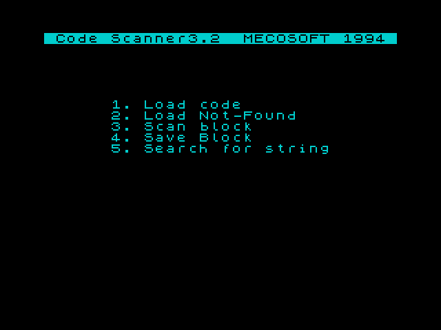 CODE Scanner 3.2 image, screenshot or loading screen