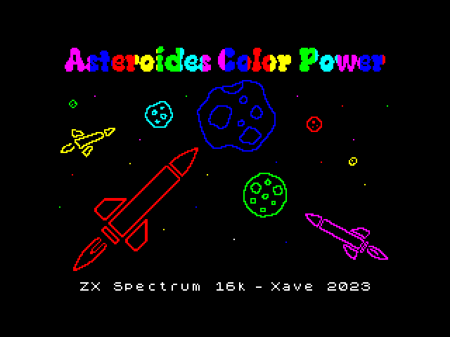 Asteroides Color Power image, screenshot or loading screen