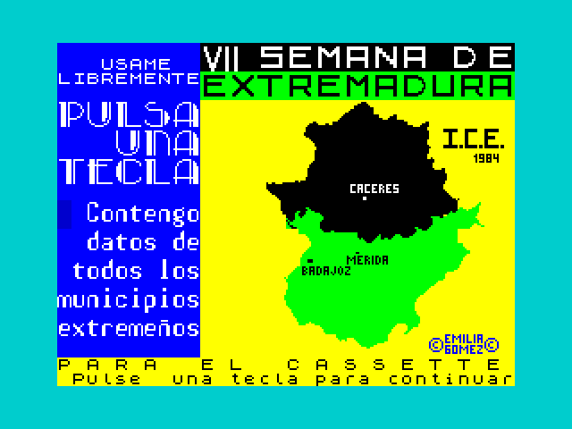 VII Semana de Extremadura image, screenshot or loading screen